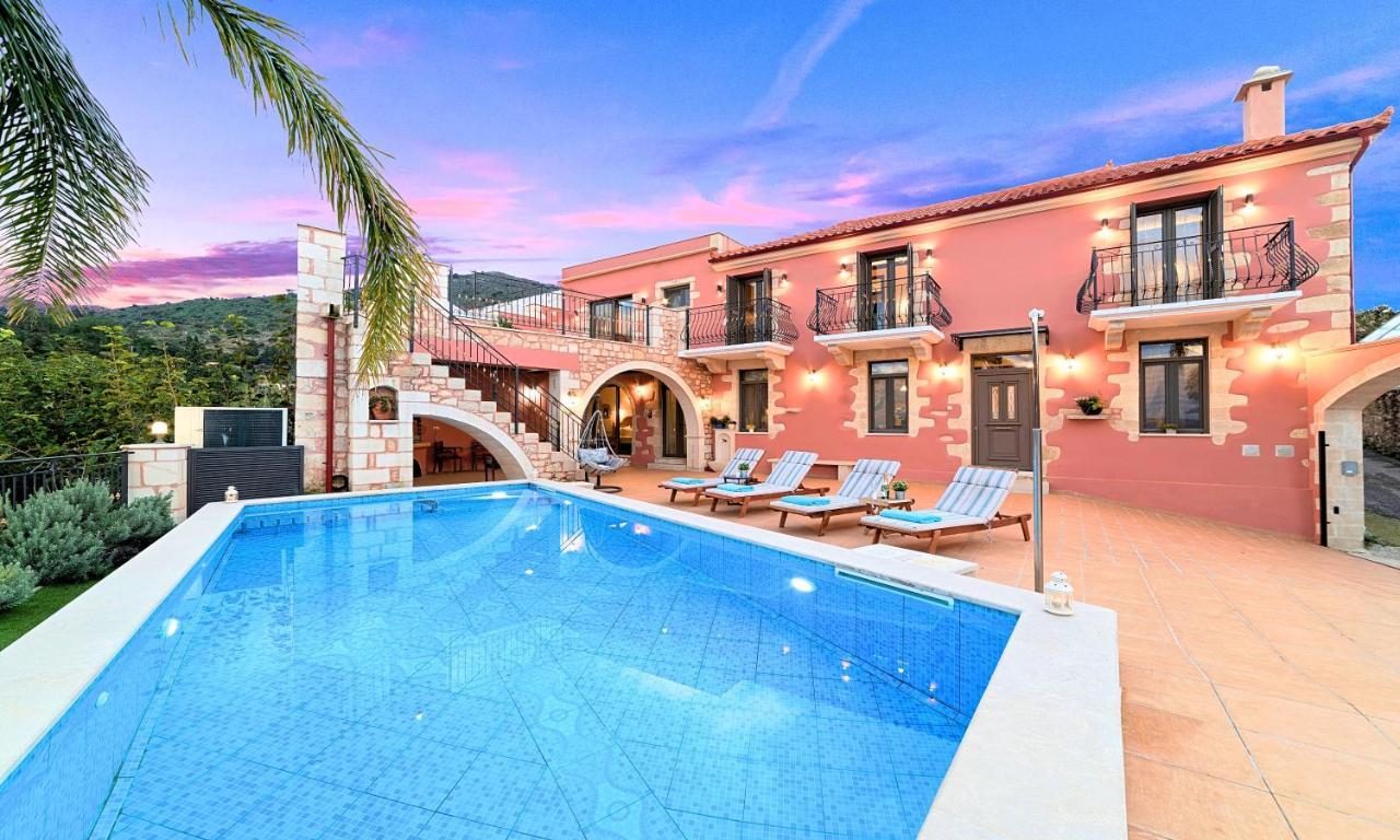Steve Kois Villa Heated Pool Hanya Dış mekan fotoğraf