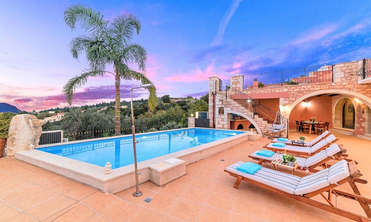 Steve Kois Villa Heated Pool Hanya Dış mekan fotoğraf